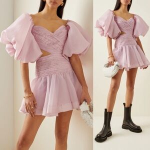 Aje Myriad Cut Out Mini Dress